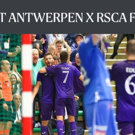 Embedded thumbnail for HIGHLIGHTS: FT Antwerpen 1-5 RSCA Futsal (Final League)