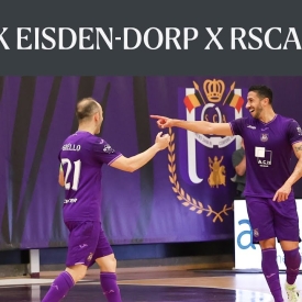 Embedded thumbnail for HIGHLIGHTS: ZVK Eisden-Dorp 1-10 RSCA Futsal (Futsal League)