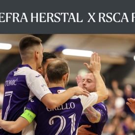 Embedded thumbnail for HIGHLIGHTS: Defra Herstal 3-16 RSCA Futsal (Belgian Cup)