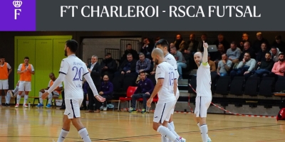 Embedded thumbnail for HIGHLIGHTS: FT Charleroi 0-3 RSCA Futsal (CUP)
