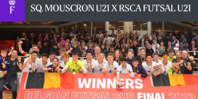 Embedded thumbnail for HIGHLIGHTS: Sq. Mouscron 2-6 RSCA Futsal U21 (Cup Final)