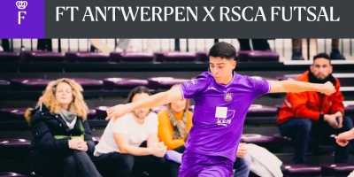 Embedded thumbnail for HIGHLIGHTS: FT Antwerpen 2-7 RSCA Futsal (1/4 Futsal Cup)