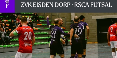 Embedded thumbnail for HIGHLIGHTS: ZVK Eisden Dorp 2-9 RSCA Futsal (F. League)