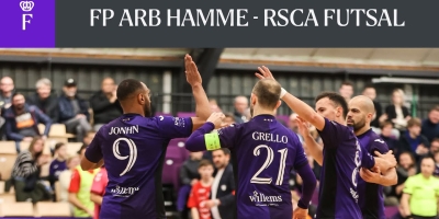 Embedded thumbnail for HIGHLIGHTS: FP ARB Hamme 1-8 RSCA Futsal (F. League)