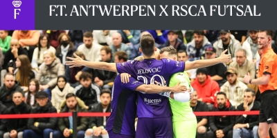 Embedded thumbnail for HIGHLIGHTS: FT Antwerpen 0-3 RSCA Futsal (CUP)