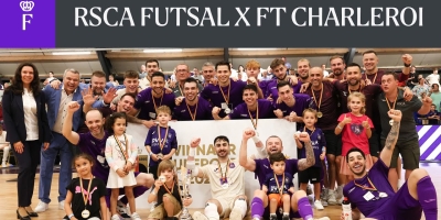 Embedded thumbnail for HIGHLIGHTS Belgian Supercup: RSCA Futsal 2-0 FT Charleroi