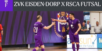 Embedded thumbnail for HIGHLIGHTS: ZVK Eisden-Dorp 1-10 RSCA Futsal (Futsal League)