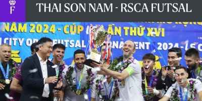 Embedded thumbnail for  HIGHLIGHTS: Thai Son Nam 2-5 RSCA Futsal (FINAL Ho Chi Minh City Futsal Open)