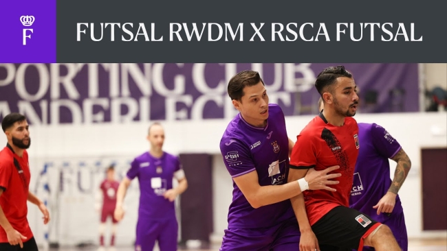 Embedded thumbnail for HIGHLIGHTS: Futsal RWDM 4-3 RSCA Futsal (Futsal League)