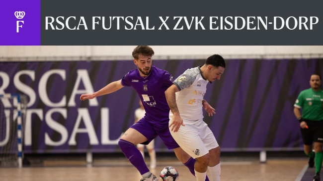 Embedded thumbnail for HIGHLIGHTS: RSCA Futsal 7-0 ZVK Eisden-Dorp (Futsal League)