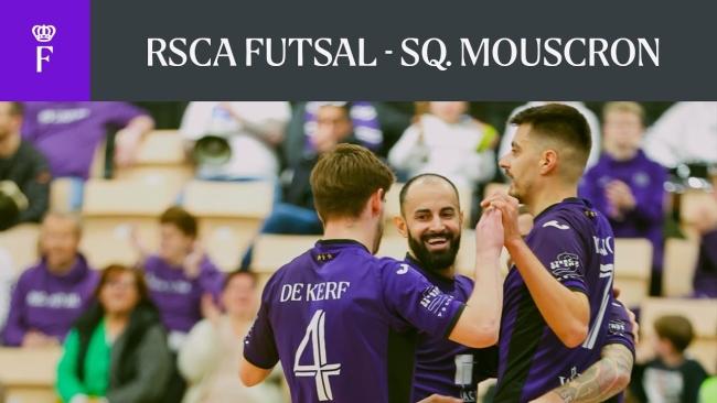 Embedded thumbnail for Highlights: RSCA Futsal 12-3 Squadra Mouscron