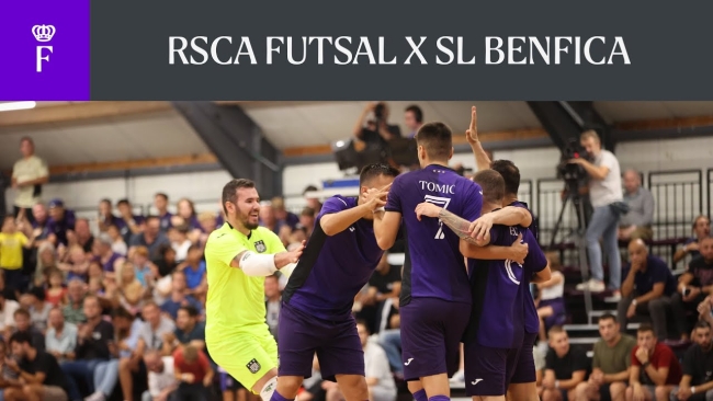 Embedded thumbnail for HIGHLIGHTS: RSCA Futsal 4-1 Benfica (Gala Match)