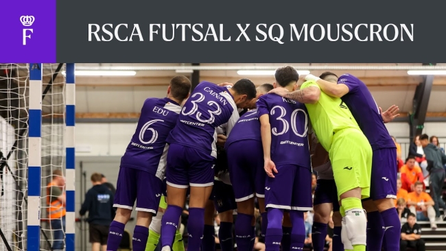 Embedded thumbnail for HIGHLIGHTS: RSCA Futsal 2-0 Squadra Mouscron (F. LEAGUE)