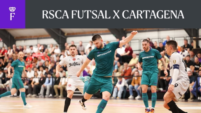 Embedded thumbnail for HIGHLIGHTS: RSCA Futsal 4-4 Cartagena CC (CL)