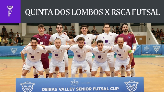 Embedded thumbnail for HIGHLIGHTS Oeiras Futsal Cup Final: Quinta Dos Lombos 4-4 RSCA Futsal (pen 4-5)