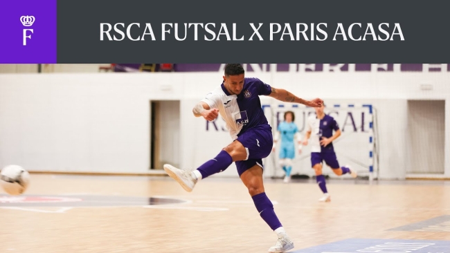 Embedded thumbnail for HIGHLIGHTS: RSCA Futsal - Paris Acasa Futsal (friendly)