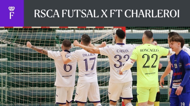 Embedded thumbnail for HIGHLIGHTS: FT Charleroi 1-8 RSCA Futsal (Futsal Cup Final)