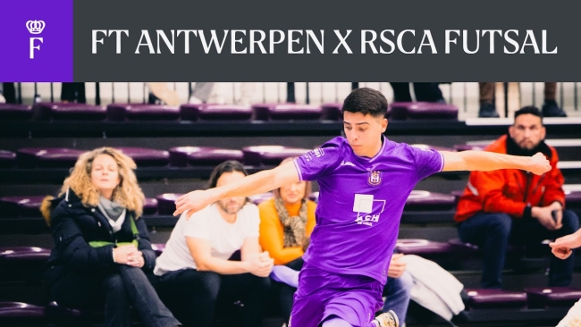 Embedded thumbnail for HIGHLIGHTS: FT Antwerpen 2-7 RSCA Futsal (1/4 Futsal Cup)