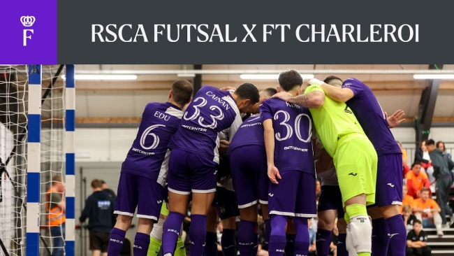 Embedded thumbnail for HIGHLIGHTS: RSCA Futsal 5-2 FT Charleroi (F. LEAGUE)