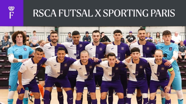Embedded thumbnail for HIGHLIGHTS: RSCA Futsal - Sporting Club de Paris (friendly)