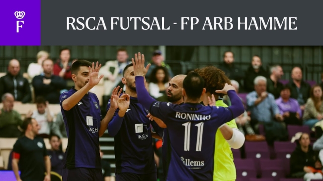 Embedded thumbnail for Highlights: RSCA Futsal 9-0 FP ARB Hamme 