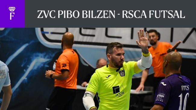 Embedded thumbnail for HIGHLIGHTS: Pibo Bilzen 1-7 RSCA Futsal (Futsal League)