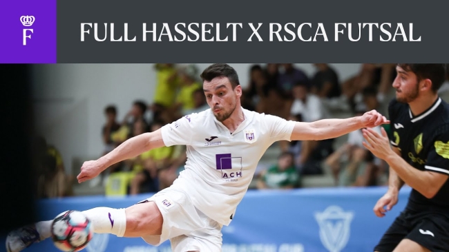 Embedded thumbnail for HIGHLIGHTS: FULL Hasselt 3-3 RSCA Futsal (Futsal League)