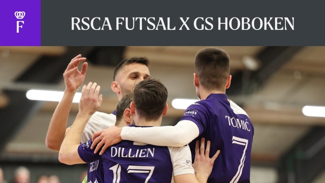 Embedded thumbnail for  HIGHLIGHTS: RSCA Futsal 6-1 GS Hoboken (F. LEAGUE)