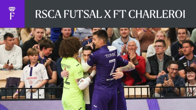 Embedded thumbnail for HIGHLIGHTS: RSCA Futsal 4-1 FT Charleroi (1/2 Futsal League)