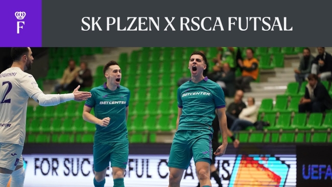 Embedded thumbnail for HIGHLIGHTS: SK Plzen 2-3 RSCA Futsal (CL)