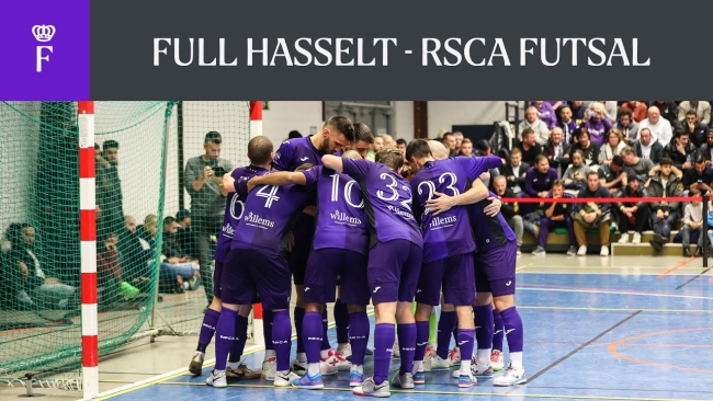 Embedded thumbnail for Highlights: FULL Hasselt 2-4 RSCA Futsal