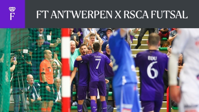 Embedded thumbnail for Highlights: F. Topsport Antwerpen 1-5 RSCA Futsal (Final League)