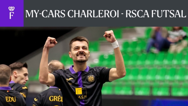 Embedded thumbnail for HIGHLIGHTS: My-Cars Charleroi 1-5 RSCA Futsal (F. LEAGUE)
