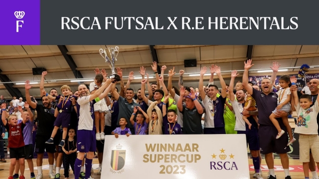 Embedded thumbnail for HIGHLIGHTS: RSCA Futsal 6-1 R. Elmos Herentals (Supercup)