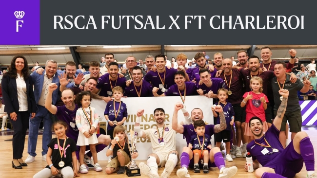 Embedded thumbnail for HIGHLIGHTS Belgian Supercup: RSCA Futsal 2-0 FT Charleroi