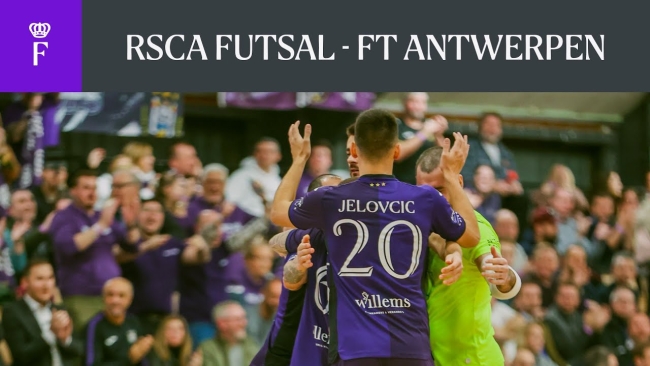 Embedded thumbnail for Highlights: RSCA Futsal 5-1 FT Antwerpen