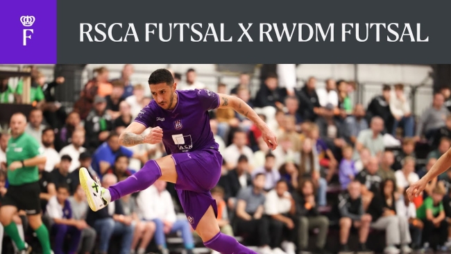 Embedded thumbnail for HIGHLIGHTS: RSCA Futsal 9-4 RWDM Futsal (Futsal League)