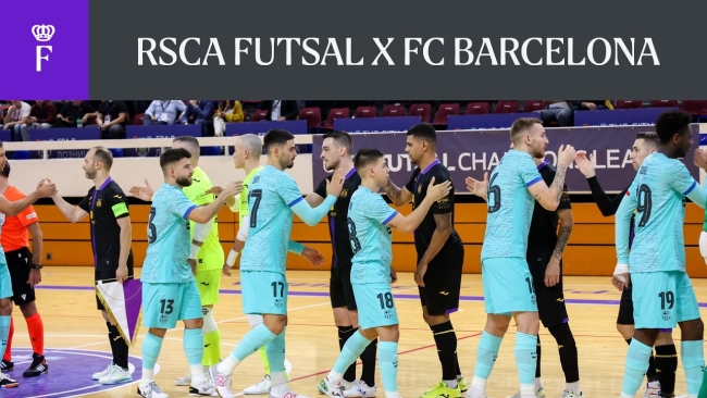 Embedded thumbnail for HIGHLIGHTS: RSCA Futsal 1-2 Barça (Champions League)