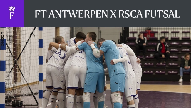 Embedded thumbnail for HIGHLIGHTS: FT Antwerpen 2-4 RSCA Futsal (Futsal League)