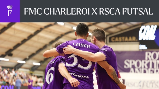 Embedded thumbnail for HIGHLIGHTS: FMC Charleroi 0-5 RSCA Futsal (Futsal League)